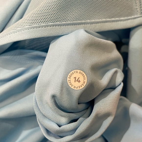 Lululemon Hotty Hot High-Rise Skirt - Blue Chill - Size 14 - Picture 6 of 8